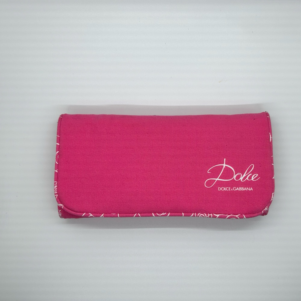 Dolce & Gabbana Jewelry Travel Bag Pink in Color